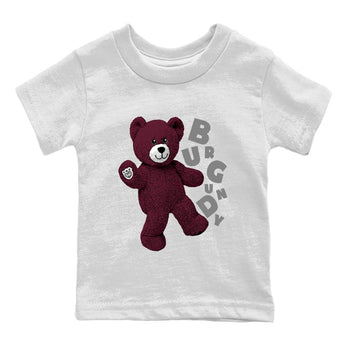 Jordan 5 Burgundy Shirts Hello Bear Sneaker Tees Air Jordan 5 Burgundy Sneaker Release Tees Kids Shirts White 2