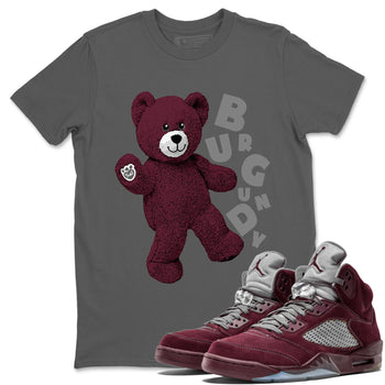 Jordan 5 Burgundy Shirts Hello Bear Sneaker Tees Air Jordan 5 Burgundy Sneaker Release Tees Unisex Shirts Cool Grey 1