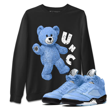 Jordan 5 UNC Jordan Shirts Hello Bear Sneaker Tees Air Jordan 5 UNC SNRT Sneaker Tees Unisex Shirts Black 1