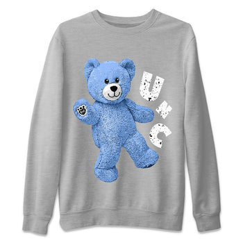 Jordan 5 UNC Jordan Shirts Hello Bear Sneaker Tees Air Jordan 5 UNC SNRT Sneaker Tees Unisex Shirts Heather Grey 2