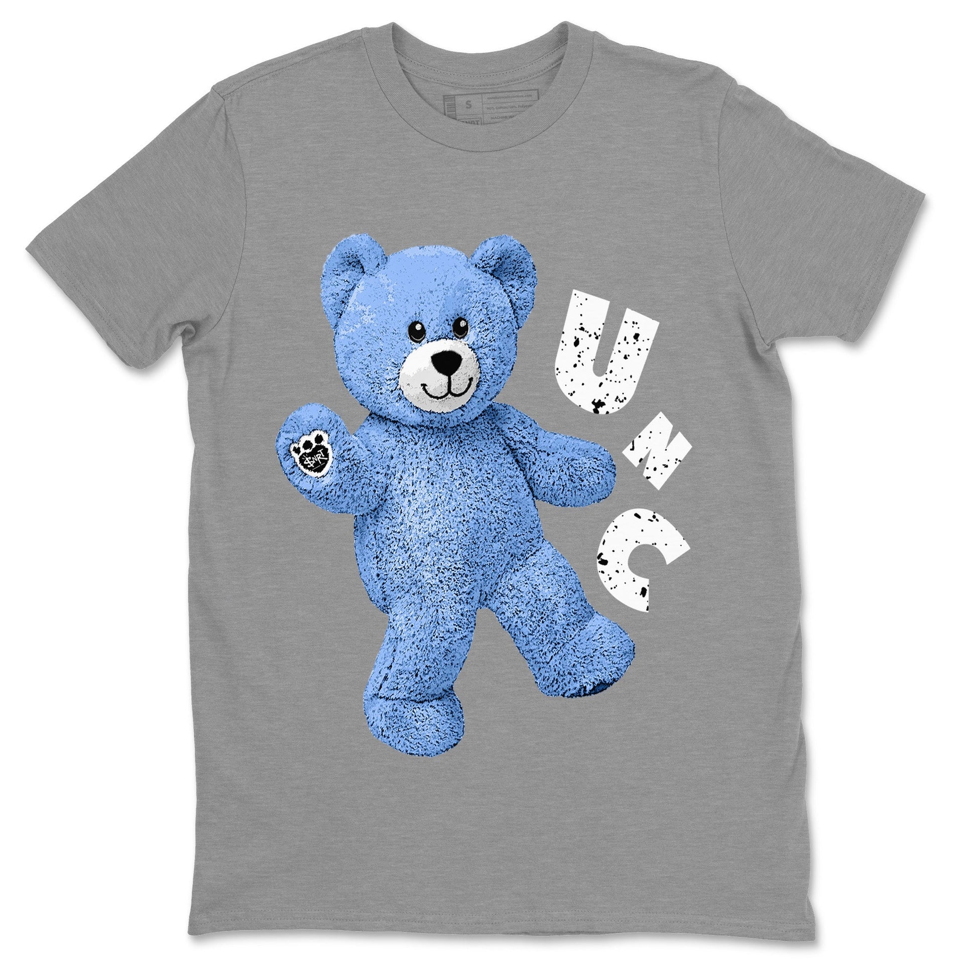 Jordan 5 UNC Jordan Shirts Hello Bear Sneaker Tees Air Jordan 5 UNC SNRT Sneaker Tees Unisex Shirts Heather Grey 2
