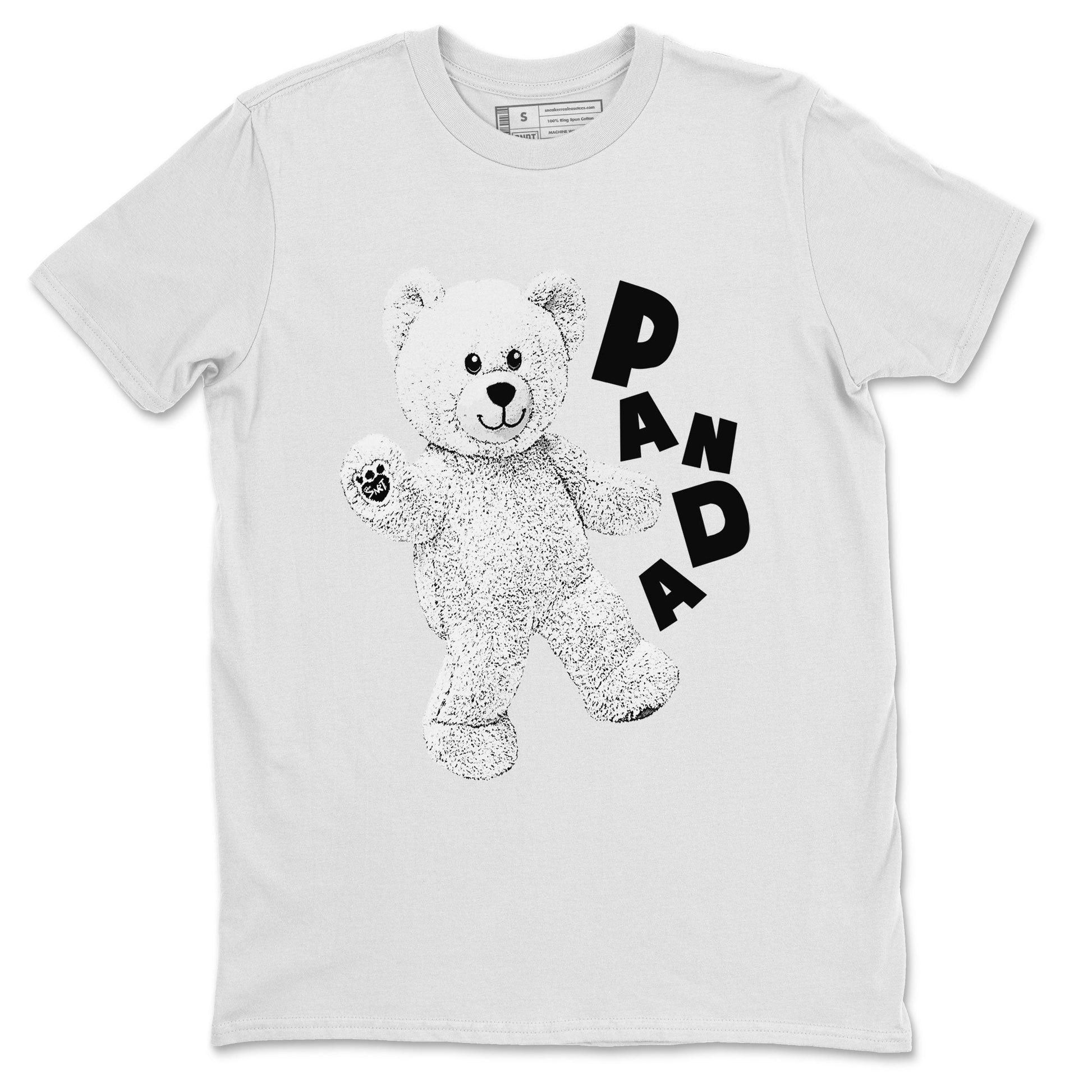 Dunks Panda shirt to match jordans Hello Bear sneaker tees Dunk Low Panda SNRT Sneaker Release Tees Unisex White 2 T-Shirt