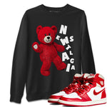 Jordan 1 Newstalgia Sneaker Match Tees Hello Bear Sneaker Tees Jordan 1 Newstalgia Sneaker Release Tees Unisex Shirts