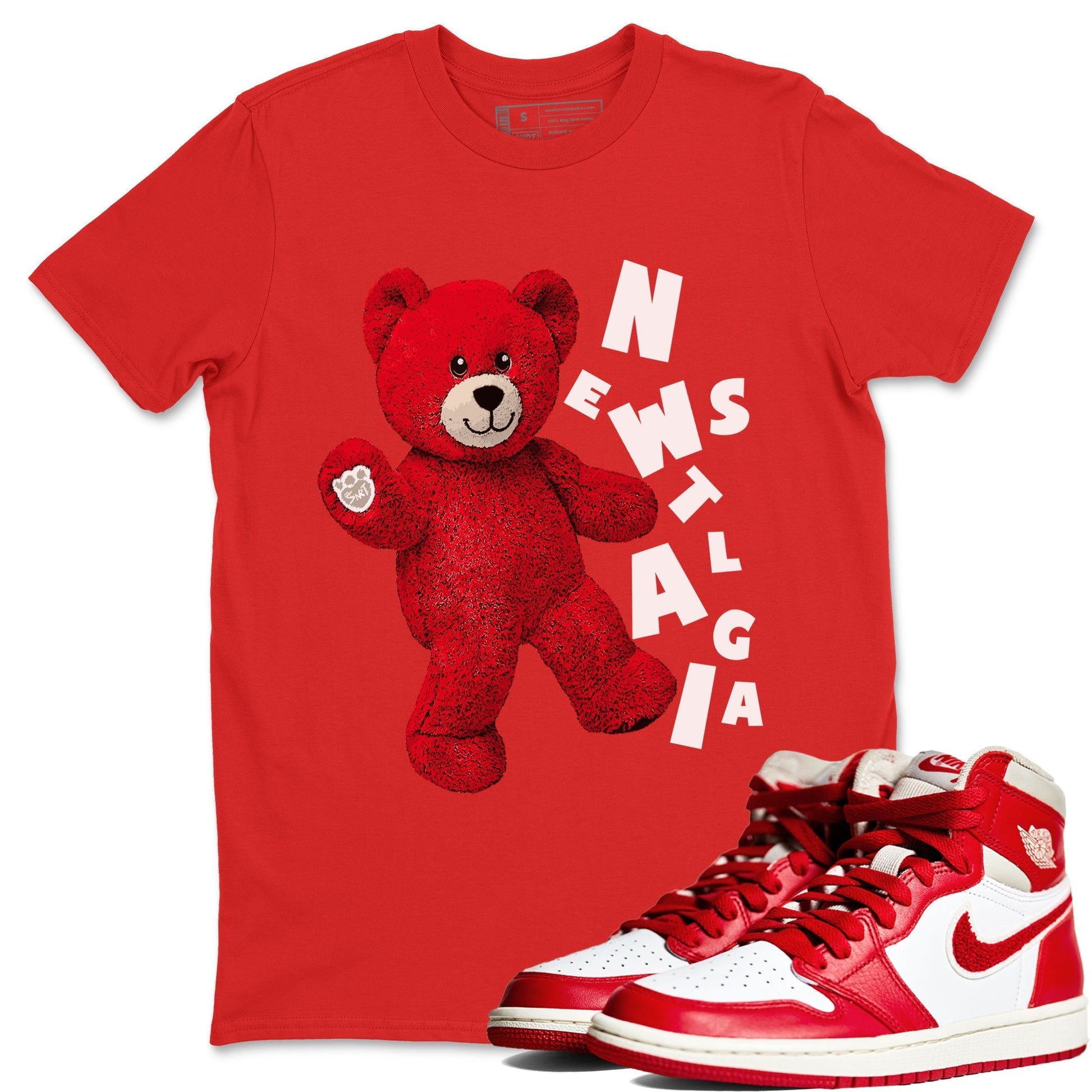 Jordan 1 Newstalgia Sneaker Match Tees Hello Bear Sneaker Tees Jordan 1 Newstalgia Sneaker Release Tees Unisex Shirts