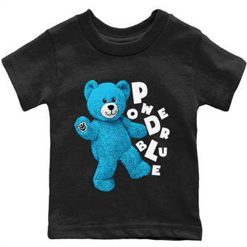 Jordan 1 Powder Blue Sneaker Match Tees Hello Bear Sneaker Tees Jordan 1 Powder Blue Sneaker Release Tees Kids Shirts
