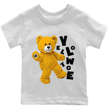 Jordan 1 Yellow Toe Sneaker Match Tees Hello Bear Sneaker Tees Jordan 1 Yellow Toe Sneaker Release Tees Kids Shirts