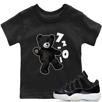 Jordan 11 72-10 Sneaker Match Tees Hello Bear Sneaker Tees Jordan 11 72-10 Sneaker Release Tees Kids Shirts