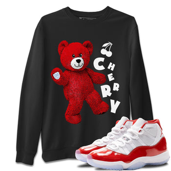 Jordan 11 Cherry Sneaker Match Tees Hello Bear Sneaker Tees Jordan 11 Cherry Sneaker Release Tees Unisex Shirts