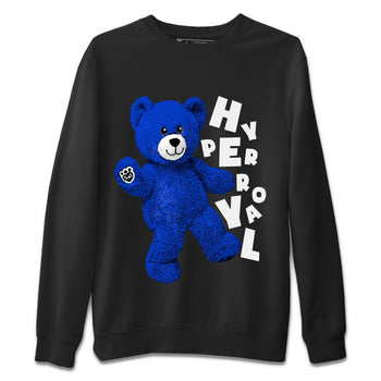 Jordan 12 Hyper Royal Sneaker Match Tees Hello Bear Sneaker Tees Jordan 12 Hyper Royal Sneaker Release Tees Unisex Shirts