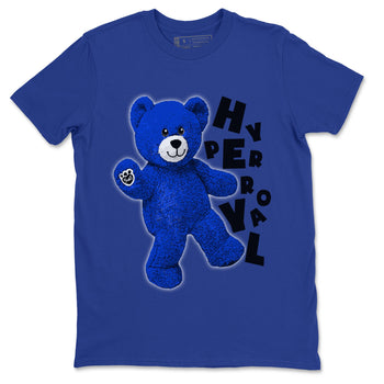 Jordan 12 Hyper Royal Sneaker Match Tees Hello Bear Sneaker Tees Jordan 12 Hyper Royal Sneaker Release Tees Unisex Shirts