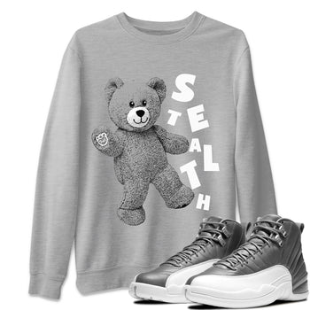 Jordan 12 Stealth Sneaker Match Tees Hello Bear Sneaker Tees Jordan 12 Stealth Sneaker Release Tees Unisex Shirts