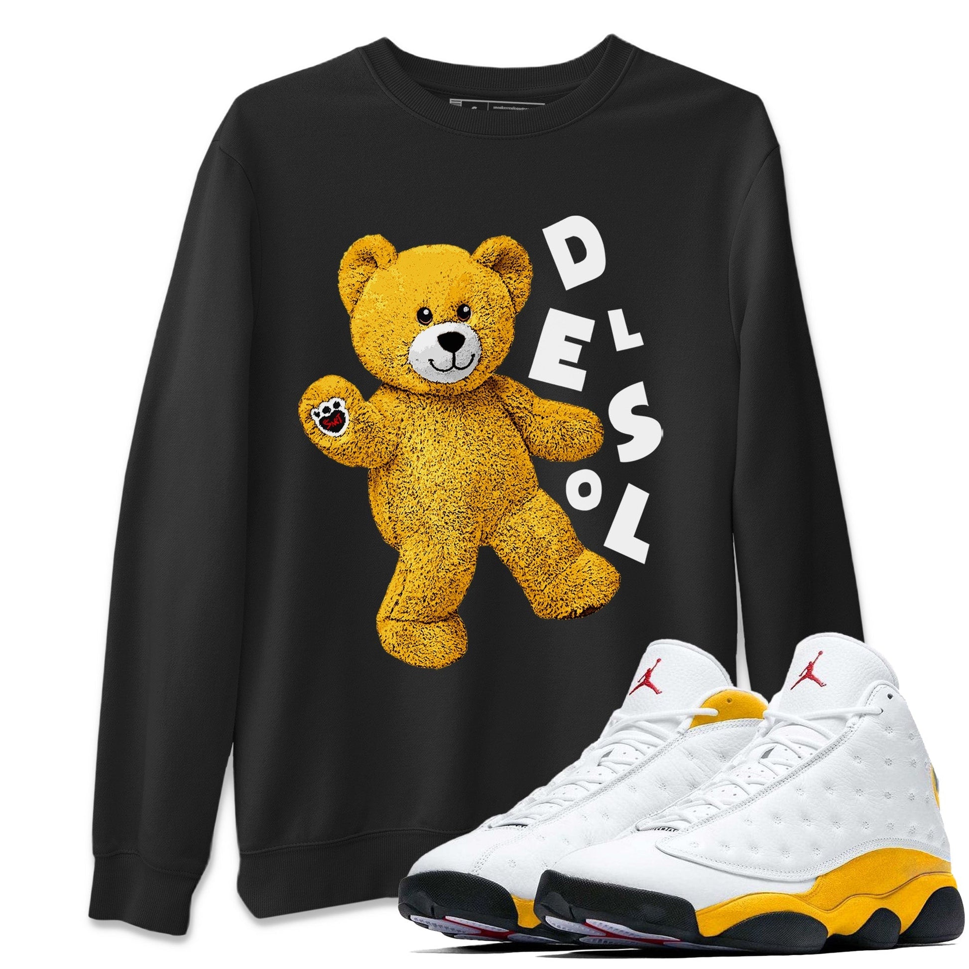 Jordan 13 Del Sol Sneaker Match Tees Hello Bear Sneaker Tees Jordan 13 Del Sol Sneaker Release Tees Unisex Shirts