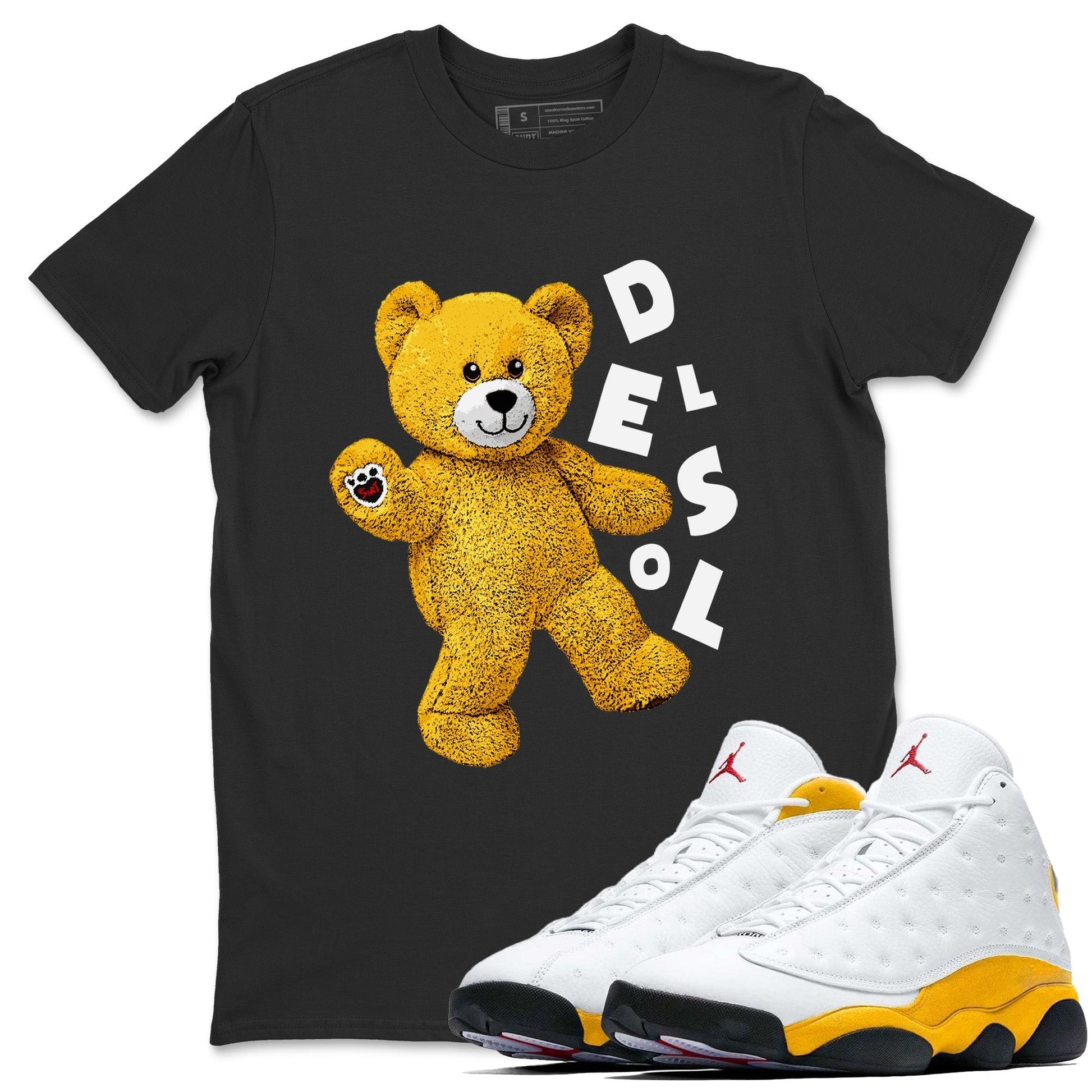 Jordan 13 Del Sol Sneaker Match Tees Hello Bear Sneaker Tees Jordan 13 Del Sol Sneaker Release Tees Unisex Shirts