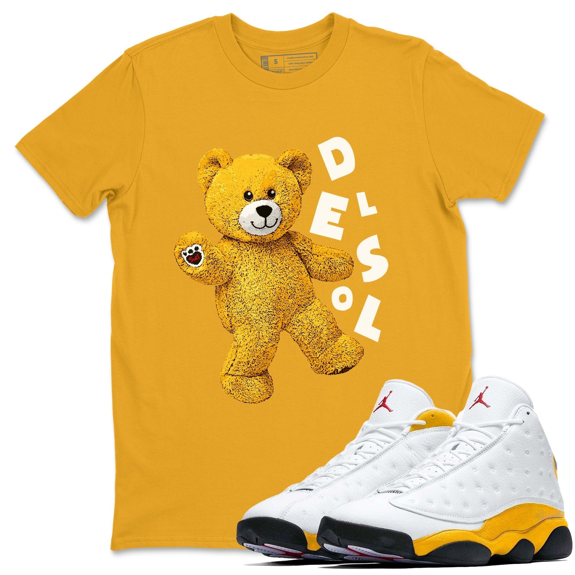 Jordan 13 Del Sol Sneaker Match Tees Hello Bear Sneaker Tees Jordan 13 Del Sol Sneaker Release Tees Unisex Shirts