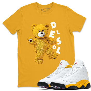 Jordan 13 Del Sol Sneaker Match Tees Hello Bear Sneaker Tees Jordan 13 Del Sol Sneaker Release Tees Unisex Shirts