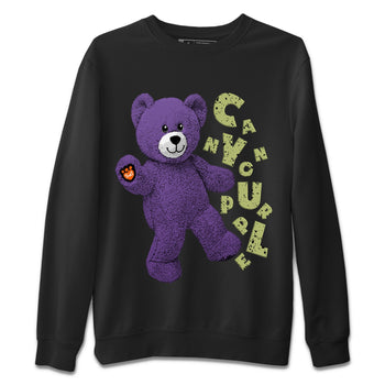 Jordan 4 Canyon Purple Sneaker Match Tees Hello Bear Sneaker Tees Jordan 4 Canyon Purple Sneaker Release Tees Unisex Shirts