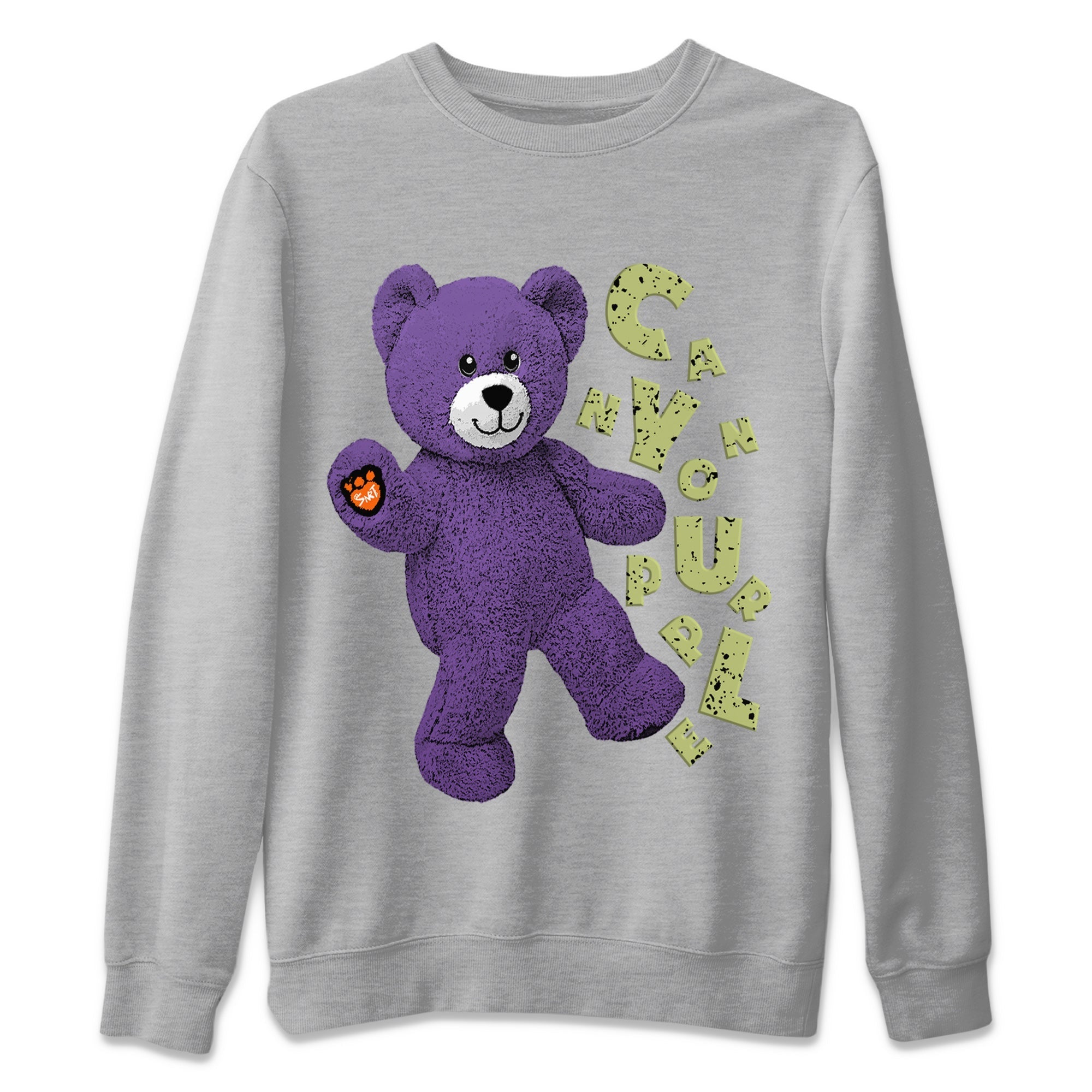Jordan 4 Canyon Purple Sneaker Match Tees Hello Bear Sneaker Tees Jordan 4 Canyon Purple Sneaker Release Tees Unisex Shirts