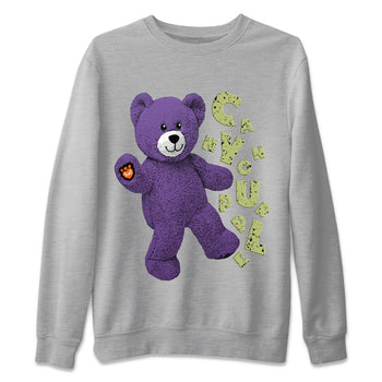 Jordan 4 Canyon Purple Sneaker Match Tees Hello Bear Sneaker Tees Jordan 4 Canyon Purple Sneaker Release Tees Unisex Shirts