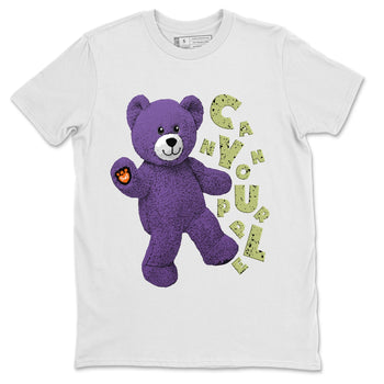 Jordan 4 Canyon Purple Sneaker Match Tees Hello Bear Sneaker Tees Jordan 4 Canyon Purple Sneaker Release Tees Unisex Shirts