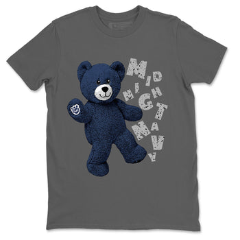 Jordan 4 Midnight Navy Sneaker Match Tees Hello Bear Sneaker Tees Jordan 4 Midnight Navy Sneaker Release Tees Unisex Shirts