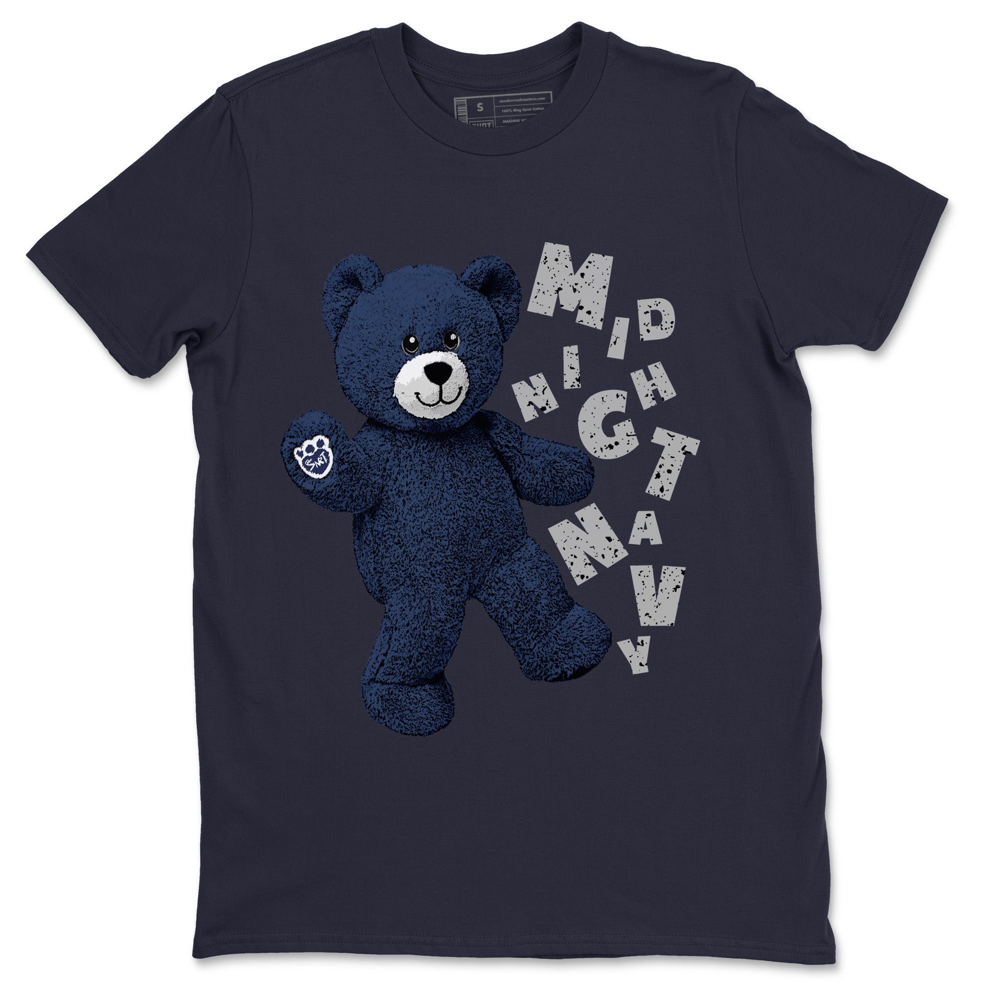 Jordan 4 Midnight Navy Sneaker Match Tees Hello Bear Sneaker Tees Jordan 4 Midnight Navy Sneaker Release Tees Unisex Shirts