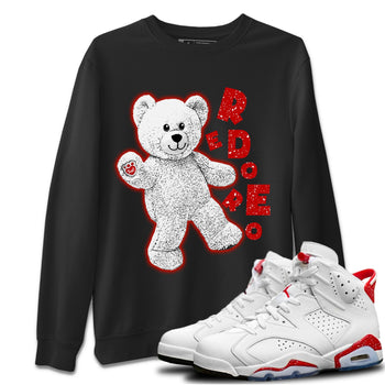 Jordan 6 Red Velvet Cookies Sneaker Match Tees Hello Bear Sneaker Tees Jordan 6 Red Velvet Cookies Sneaker Release Tees Unisex Shirts