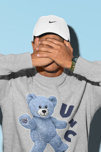 Jordan 6 UNC Sneaker Match Tees Hello Bear Sneaker Tees Jordan 6 UNC Sneaker Release Tees Unisex Shirts