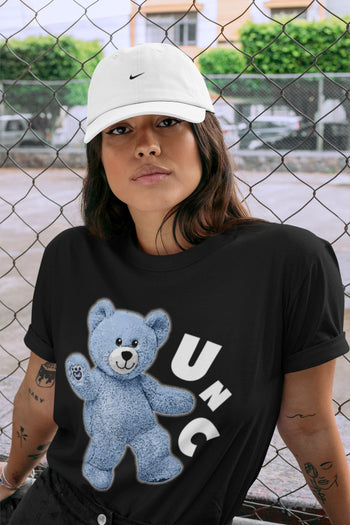 Jordan 6 UNC Sneaker Match Tees Hello Bear Sneaker Tees Jordan 6 UNC Sneaker Release Tees Unisex Shirts