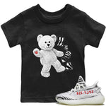 Yeezy 350 Zebra Sneaker Match Tees Hello Bear Sneaker Tees Yeezy 350 Zebra Sneaker Release Tees Kids Shirts