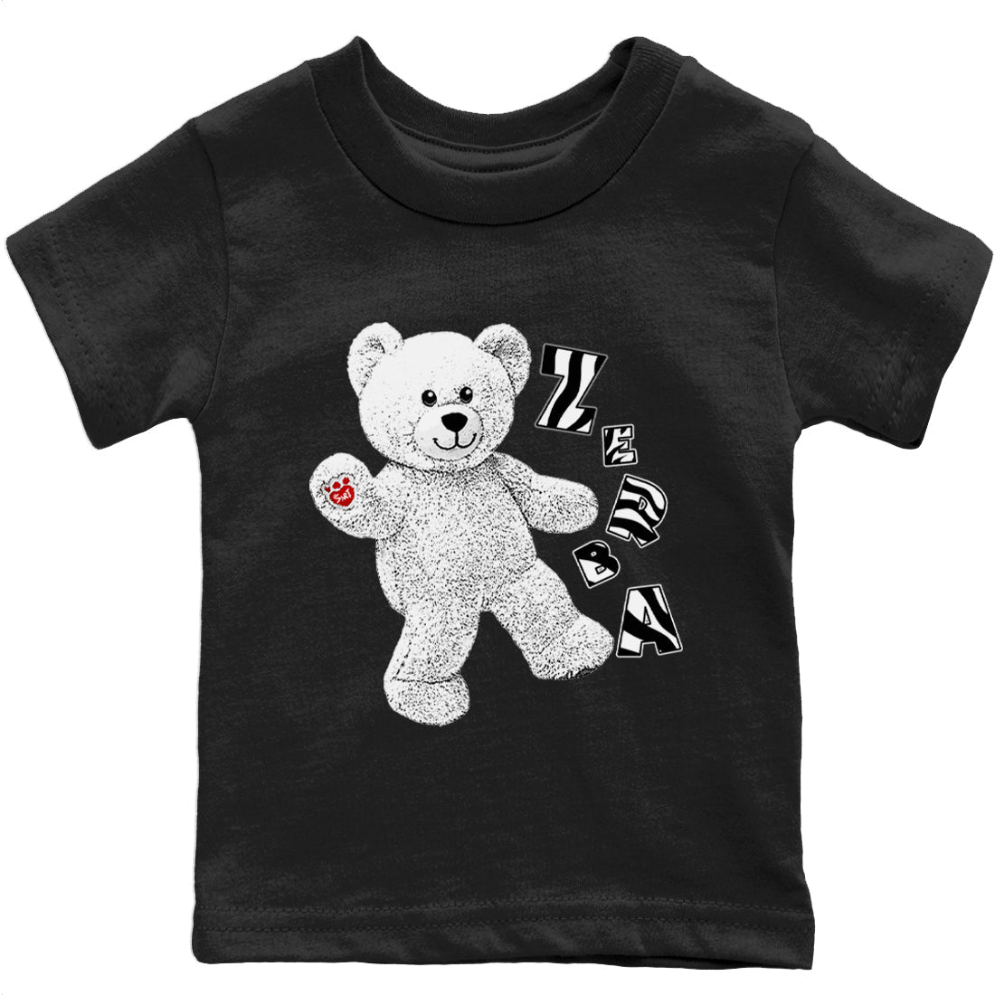 Yeezy 350 Zebra Sneaker Match Tees Hello Bear Sneaker Tees Yeezy 350 Zebra Sneaker Release Tees Kids Shirts