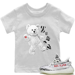 Yeezy 350 Zebra Sneaker Match Tees Hello Bear Sneaker Tees Yeezy 350 Zebra Sneaker Release Tees Kids Shirts