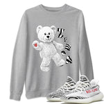 Yeezy 350 Zebra Sneaker Match Tees Hello Bear Sneaker Tees Yeezy 350 Zebra Sneaker Release Tees Unisex Shirts