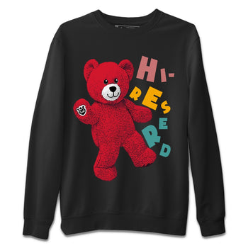 Yeezy 700 Hi-Res Red Sneaker Match Tees Hello Bear Sneaker Tees Yeezy 700 Hi-Res Red Sneaker Release Tees Unisex Shirts