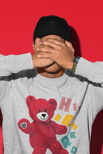 Yeezy 700 Hi-Res Red Sneaker Match Tees Hello Bear Sneaker Tees Yeezy 700 Hi-Res Red Sneaker Release Tees Unisex Shirts