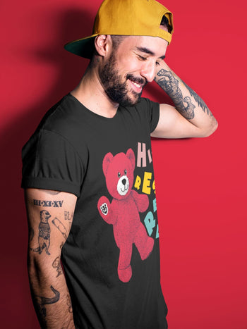 Yeezy 700 Hi-Res Red Sneaker Match Tees Hello Bear Sneaker Tees Yeezy 700 Hi-Res Red Sneaker Release Tees Unisex Shirts