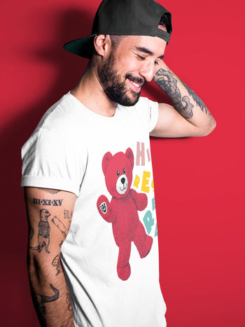 Yeezy 700 Hi-Res Red Sneaker Match Tees Hello Bear Sneaker Tees Yeezy 700 Hi-Res Red Sneaker Release Tees Unisex Shirts