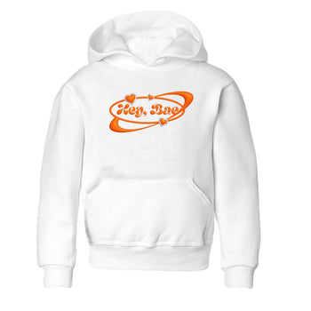 Crazy 8 Team Orange shirt to match jordans Hey Bae sneaker tees Adidas Crazy 8 Team Orange SNRT Sneaker Release Tees Baby Toddler White 2 T-Shirt