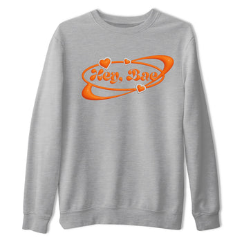 Crazy 8 Team Orange shirt to match jordans Hey Bae sneaker tees Adidas Crazy 8 Team Orange SNRT Sneaker Release Tees Unisex Heather Grey 2 T-Shirt
