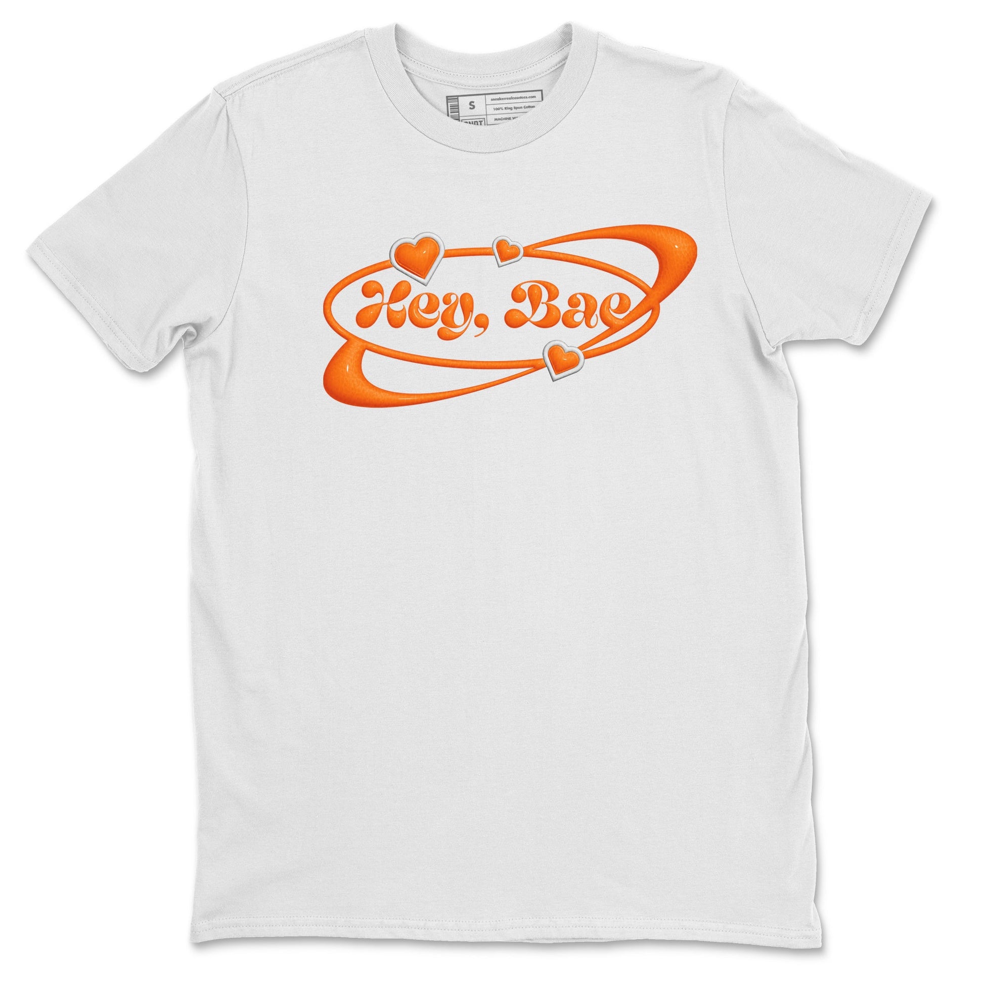 Crazy 8 Team Orange shirt to match jordans Hey Bae sneaker tees Adidas Crazy 8 Team Orange SNRT Sneaker Release Tees Unisex White 2 T-Shirt