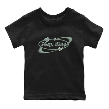 Dunk Mica Green Sneaker Match Tees Hey Bae Sneaker Tees Dunk Low Mica Green Sneaker Release Tees Kids Shirts Black 2
