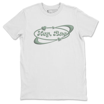 Dunk Mica Green Sneaker Match Tees Hey Bae Sneaker Tees Dunk Low Mica Green Sneaker Release Tees Unisex Shirts White 2