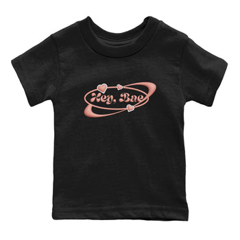 Dunk Rose Whisper shirt to match jordans Hey Bae sneaker tees Nike Dunk LowRose Whisper SNRT Sneaker Release Tees Baby Toddler Black 2 T-Shirt