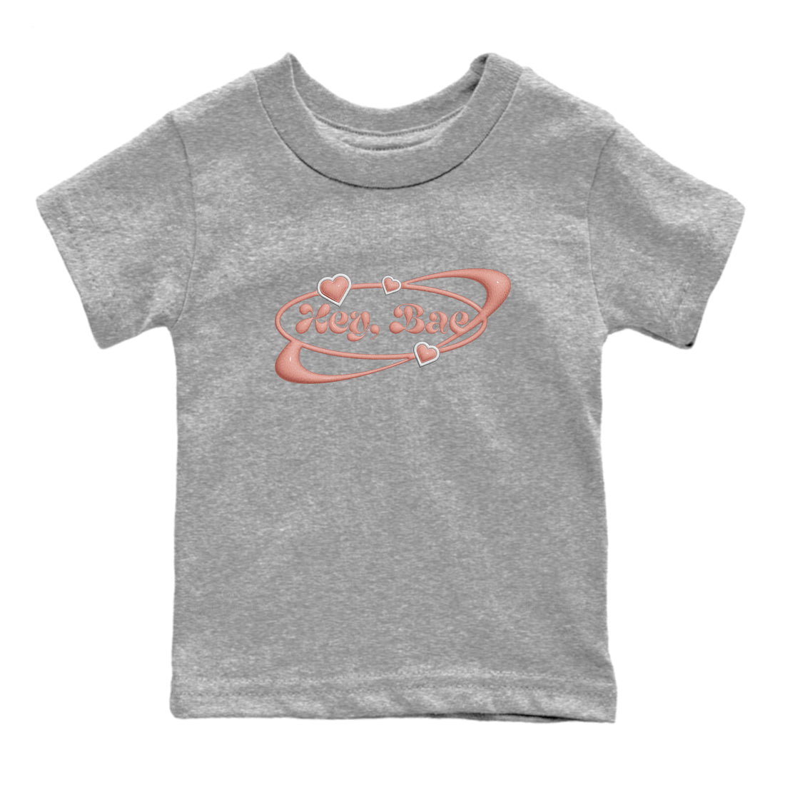 Dunk Rose Whisper shirt to match jordans Hey Bae sneaker tees Nike Dunk LowRose Whisper SNRT Sneaker Release Tees Baby Toddler Heather Grey 2 T-Shirt