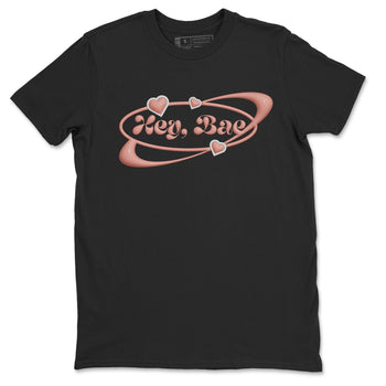 Dunk Rose Whisper shirt to match jordans Hey Bae sneaker tees Nike Dunk LowRose Whisper SNRT Sneaker Release Tees Unisex Black 2 T-Shirt
