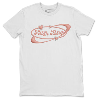 Dunk Rose Whisper shirt to match jordans Hey Bae sneaker tees Nike Dunk LowRose Whisper SNRT Sneaker Release Tees Unisex White 2 T-Shirt