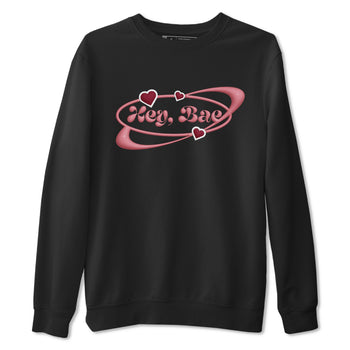 Dunk Valentines Day 2024 shirt to match jordans Hey Bae sneaker tees Dunk Happy Valentines Day 2024 SNRT Sneaker Release Tees Unisex Black 2 T-Shirt