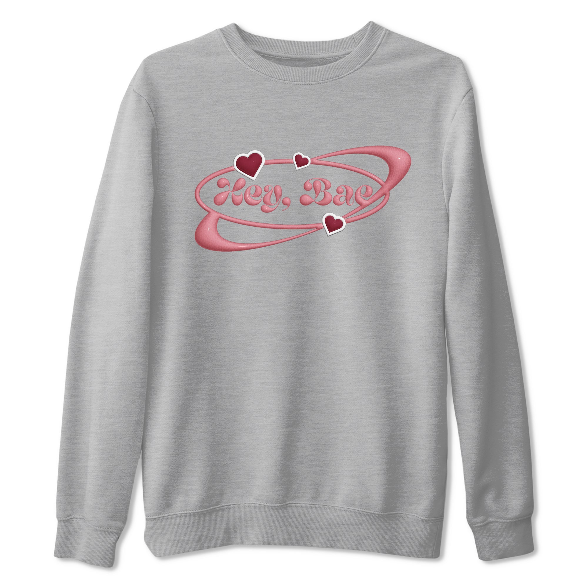 Dunk Valentines Day 2024 shirt to match jordans Hey Bae sneaker tees Dunk Happy Valentines Day 2024 SNRT Sneaker Release Tees Unisex Heather Grey 2 T-Shirt