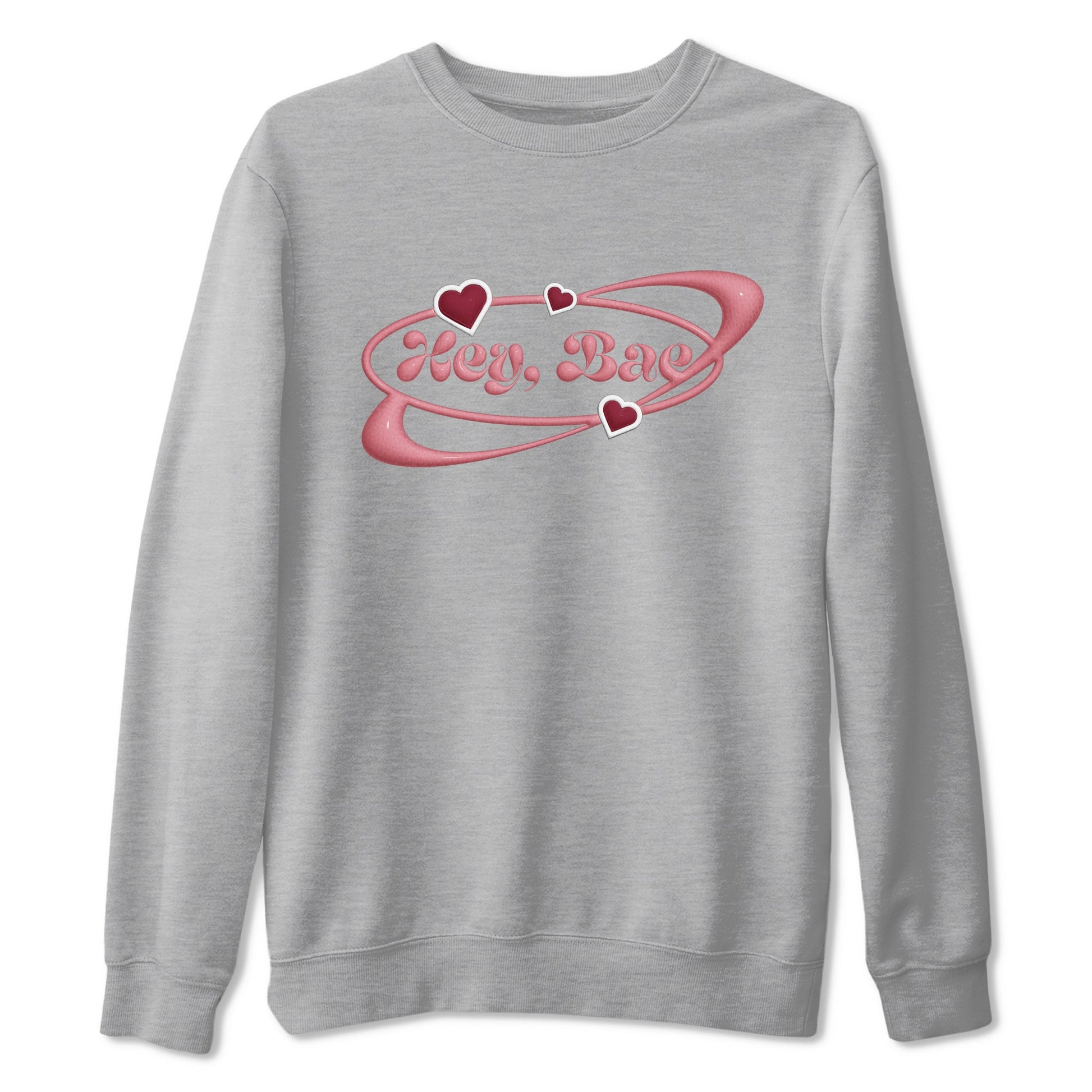 Dunk Valentines Day 2024 shirt to match jordans Hey Bae sneaker tees Dunk Happy Valentines Day 2024 SNRT Sneaker Release Tees Unisex Heather Grey 2 T-Shirt