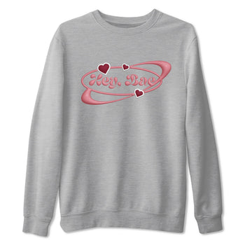 Dunk Valentines Day 2024 shirt to match jordans Hey Bae sneaker tees Dunk Happy Valentines Day 2024 SNRT Sneaker Release Tees Unisex Heather Grey 2 T-Shirt