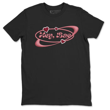 Dunk Valentines Day 2024 shirt to match jordans Hey Bae sneaker tees Dunk Happy Valentines Day 2024 SNRT Sneaker Release Tees Unisex Black 2 T-Shirt